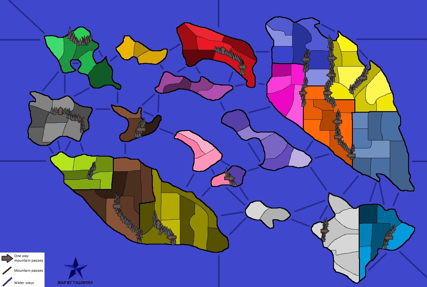 the map